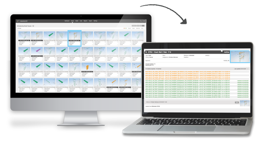 screenshot of BIMcollab Cloud